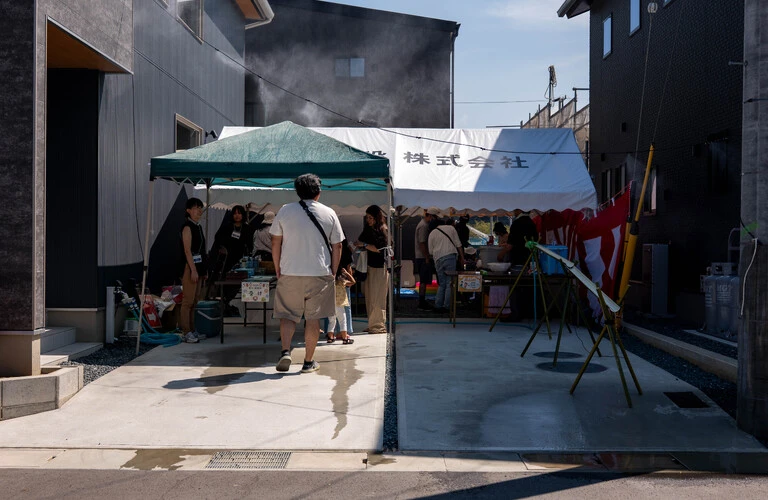 創業55年の感謝を込めて、明工建設の夏祭りへ！