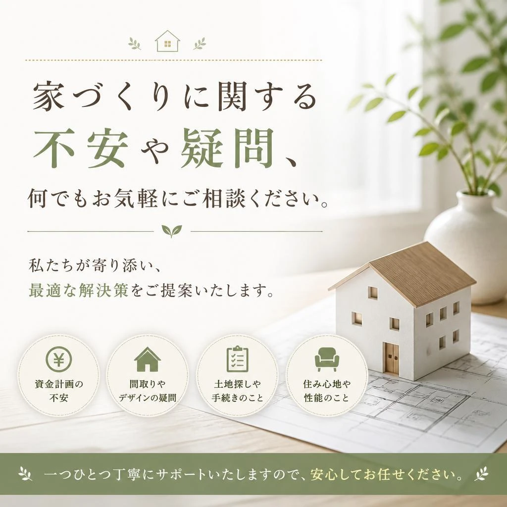 まずはお気軽にご相談を！