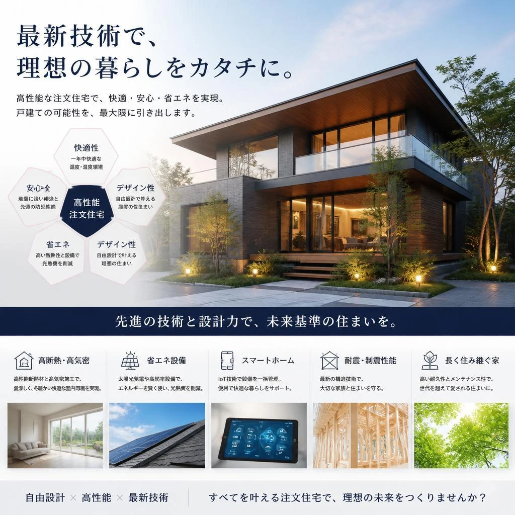 当社の注文住宅の進化
