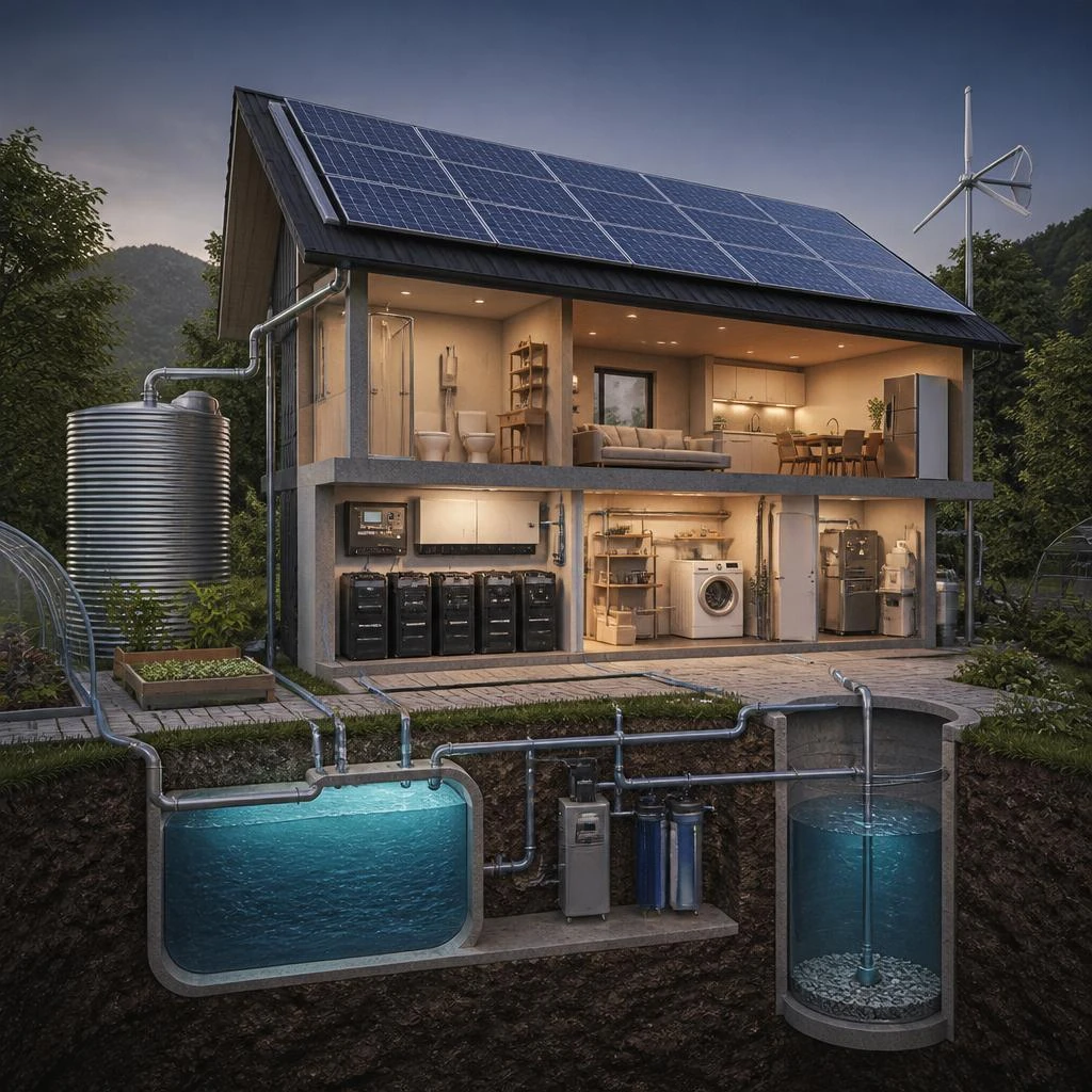 停電時も安心の水と電気